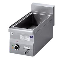 Bain Marie, Elektrisch, Tafelmodel, Aftapkraan, 1x 1/2 + 1x 1/4 GN, Mastro 6030BME
