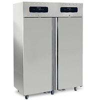 Refrigerator 700+700 Litres In Stainless Steel With 2 Temperatures GN 2/1, -2°/+8°c|-10°/-22°c, Virtus BMC0015