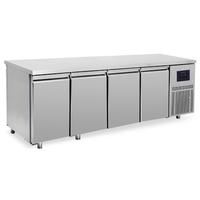 Refrigerated Counter Pass-Through With 4+4 Doors GN1/1 Both Sides, -2°/+8°C - WiFi - Virtus BNA0066/FN