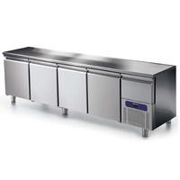 Refrigerated Counter 4 Doors GN 1/1 With Refrigerated Drawer - -2°/+8°C - BNA0206
