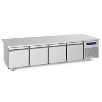 Gekoelde onderkast | 4 laden | D=90cm | Mastro HCE2018/900