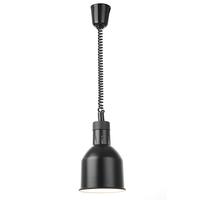 Infrared Lamp Height Adjustable 70-150 Cm, Black Coloured, virtus ICE0005/H