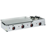 Gas Combi Cooking Top With 1 Burner and 3 Griddle Zones - MLP01G111080