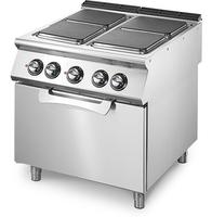 Mastro Electrische Selector Op Statische Electrische Oven Gn 2/1, 4 Vierkante Warme Platen | VS9080CFES