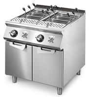 Mastro Electrische Pastakoker, 2 Gn 1/1 Bakken, Capaciteit: 2X 40 Liter, Vaste Verwarmingselementen | VS9080CPES