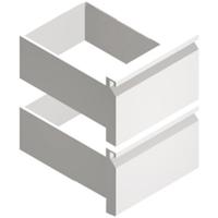 Drawers Kit GN 2x 1/2 For Refrigerated Counters With Depth 700 mm, Virtus Z/C008Q