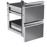 Mastro Ladeset 2X 1/2 Voor Gekoelde Werkbanken Met Diepte 700 Mm | Z/C008QF