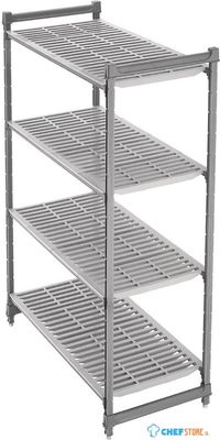 Cambro stelling 183cm hoog 4 schappen - 46cm diep | GH617
