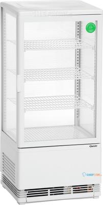 Bartscher Mini Koelvitrine 78L Wit - 700578G 1