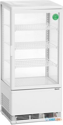 Bartscher Mini Koelvitrine 78L Wit - 700578G