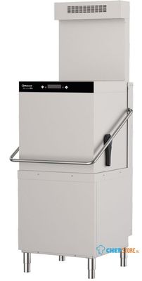 Diamond DCR49/EV-RC Kapvaatwasser & pottenwasser, mand 600x500 mm + damp condensor-recuperator "Full Hygiene"