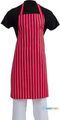 Whites halterschort rood-wit gestreept | A532 1