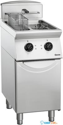 Friteuse | 70cm diep | 40cm breed | 2x 8 liter | Bartscher | 272335 1