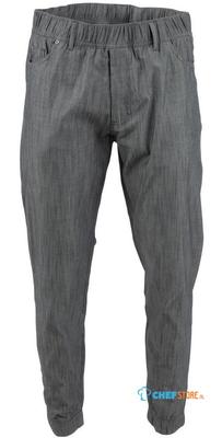 Chef Works Urban Jogger 257 koksbroek zwart-wit fijn gestreept S | BB300-S