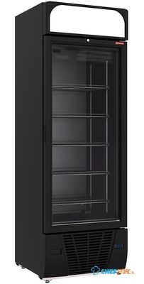 Diamond Negatieve Gekoelde Vitrine 496 Liter - 6 Vaste Niveaus met Lichtbak - ZWART - CLN53-SB 1