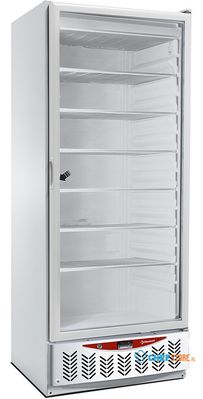 Diamond Statische Vriezer Glazen Deur 525 Liter GN 2/1+600x400 Wit - NFT55-R2G 1