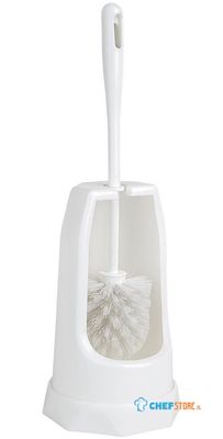 Jantex Ronde Toiletborstel & Houder - Wit - HX386
