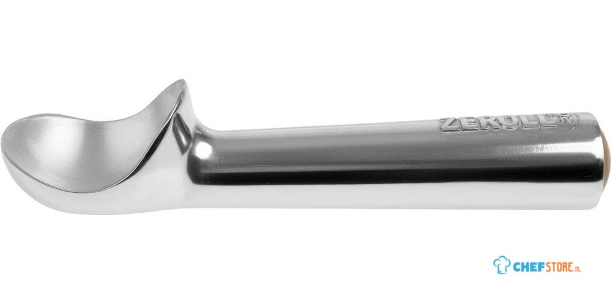 Zeroll originele ijsschep, maat 20, aluminium, anti-aanbaklaag, 20 porties per liter, warmtegeleidende vloeistofhandgreep eenvoudig schepontwerp, kleurgecodeerde uiteinde: goud | gd617