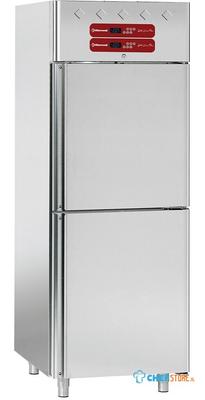 Koelkast En Vrieskast 2x 350 Liter, 2x 1/2 Deuren GN2/1 - Diamond AL1TB/H2-R2 1