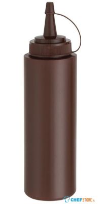 Portioneer Knijpfles | Bruin | 23 cl | Vogue | E624