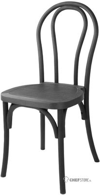 Bolero Soho Stoelen van Buighout Stijl Hars Zwart (4 Stuks) - HW286