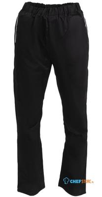 Whites Southside Werkbroeken Zwart, Whites Chefs Clothing B989-M