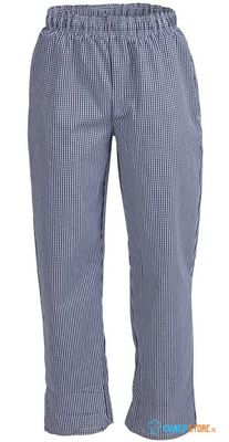 Whites Vegas koksbroek blauw-wit geruit S | B311-S