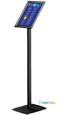 Europel Infostand Zwart met Kliklijst A4 25mm - HU452