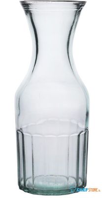 Olympia JA335 Gerecycled Glas Orleans Karaffen 1Ltr (6 stuks)