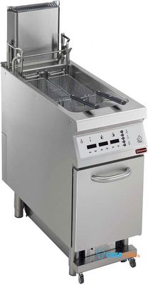 Digitale Friteuse 23 Liter Tank S/arm "oliefiltering" + Lift+auto Cook, Diamond E22/F23CFSA4-AC 1