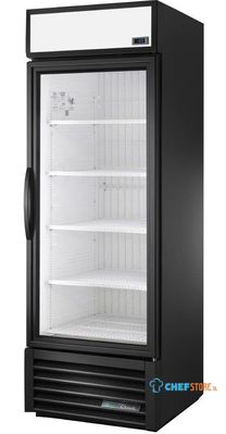 True Staande Enkele Deur Merchandiser Koelkast Zwart - GDM-23-HC-TSL01 BLK