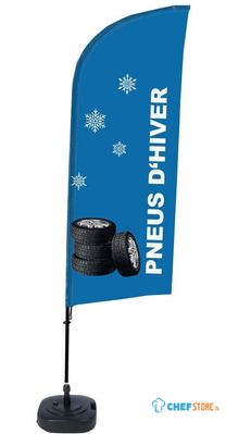 Syna Beach Flag Alu Wind Complete Set Winterbanden Frans - BFAW310-WT21-I510ECO