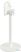Urban Terrastafel Wit Frame + Riverwashed Wood HPL 70 cm - Essentials 130021470 2