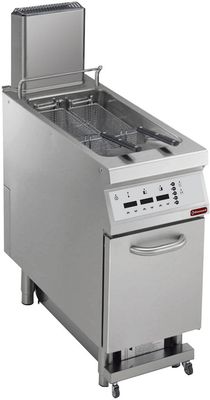 Diamond Gasfriteuse 1 kuip in "Y"vorm 23 liter, op meubel, "DIGIT" | G22/F23CEA4-S 1