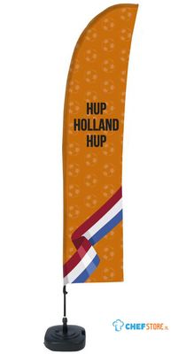 Syna Beach Flag Budget Set Wind Large Oranje Hup Holland - BFBL-WT21-17-I796