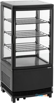 Mini-Koelvitrine 75L2T Zwart - 700387 1