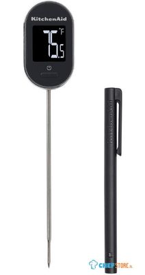 KitchenAid Globaal Zwenkbare Digitale Thermometer Zwart - DX294