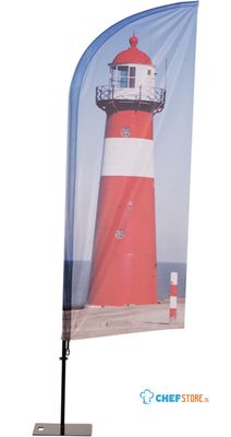 Syna Beach Flag Alu Wind Print 89 X 345 cm (BFAW345G)