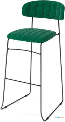 Mundo Barstoel green - Velour - fire retardant - 46,5x49x105cm (bxtxh) - 53103 - veba 53103 1