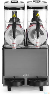 Arktic 274361 Slushmachine 2x12L, , 24L, Zwart, 220-240V/710W, 415x507x(H)810mm