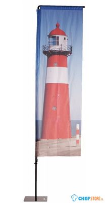 Syna Beach Flag Alu Square Print ECO 85 X 265 cm - BFAS265G-ECO