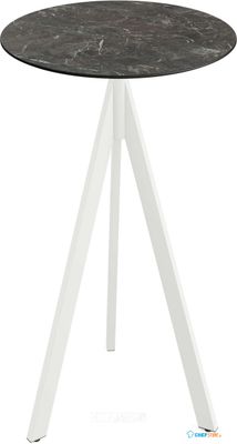 Essentials Infinity Tripod Statafel Wit Frame + Galaxy Marble HPL 70 cm - 140051570