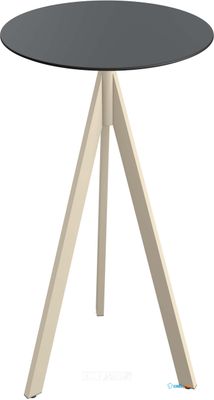 Essentials Infinity Tripod Statafel Zand Frame + Zwart HPL 70 cm - 140061070