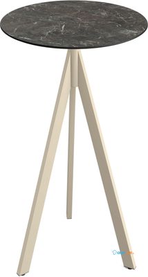 Essentials Infinity Tripod Statafel Zand Frame + Galaxy Marble HPL 70 cm - 140061570