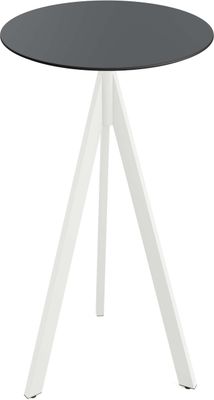 Essentials Infinity Tripod Statafel Wit Frame + Zwart HPL 70 cm - 140051070