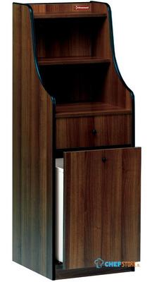 Dienstmeubel, 1 Besteklade, 1 Containerlade, "wengé", Diamond MD/48-145W 1