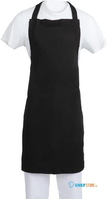 Whites halterschort polyester-katoen zwart XL | B887