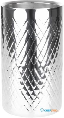 Olympia Geo Dubbelwandige Wijnkoeler RVS - HY133