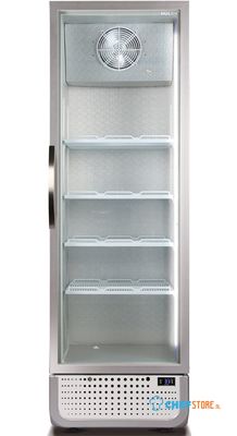 Display koelkast - wit - deurslot - optioneel reclame display - LED-binnenverlichting - ventilator - 0 – 10 ℃ - uitschuifbare compressor - elektronische thermostaat in plint - Husky C5PRO-H-HU (C5PROCHILLER ) 1