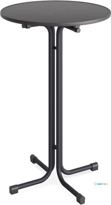 Statafel berlin Antraciet punti Ø 70 cm - p15370 - veba P15370